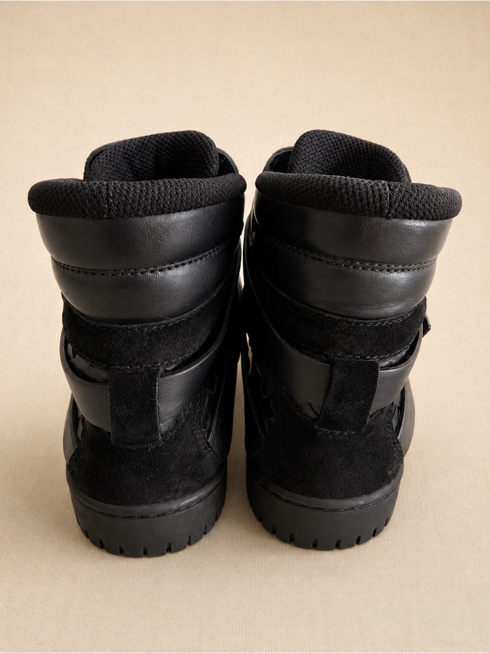 BOTTEGA VENETA Intrecciato High Top Luxury Sneaker Italy 41.5 Men 9 Women 11 - Picture 3 of 13